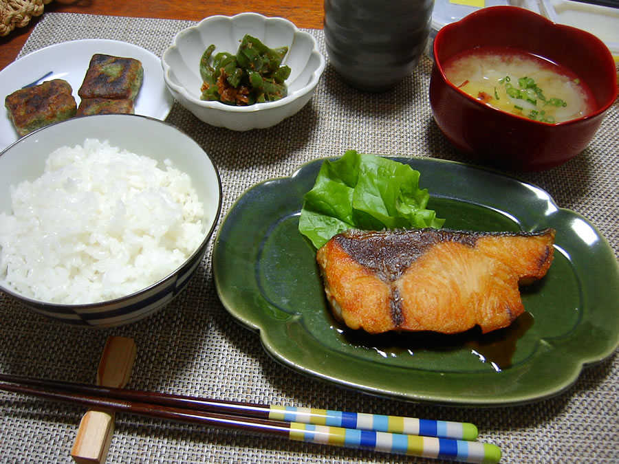 ブリの照り焼き