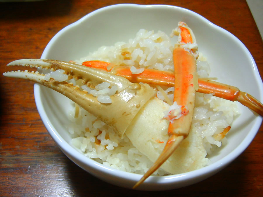 カニご飯