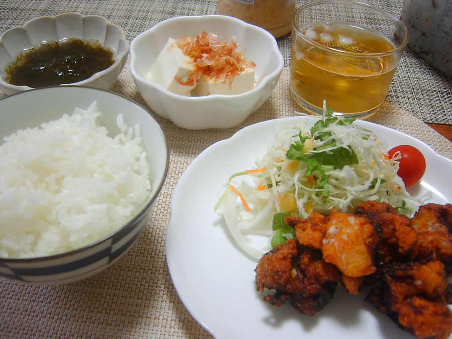 鶏肉の竜田揚げ