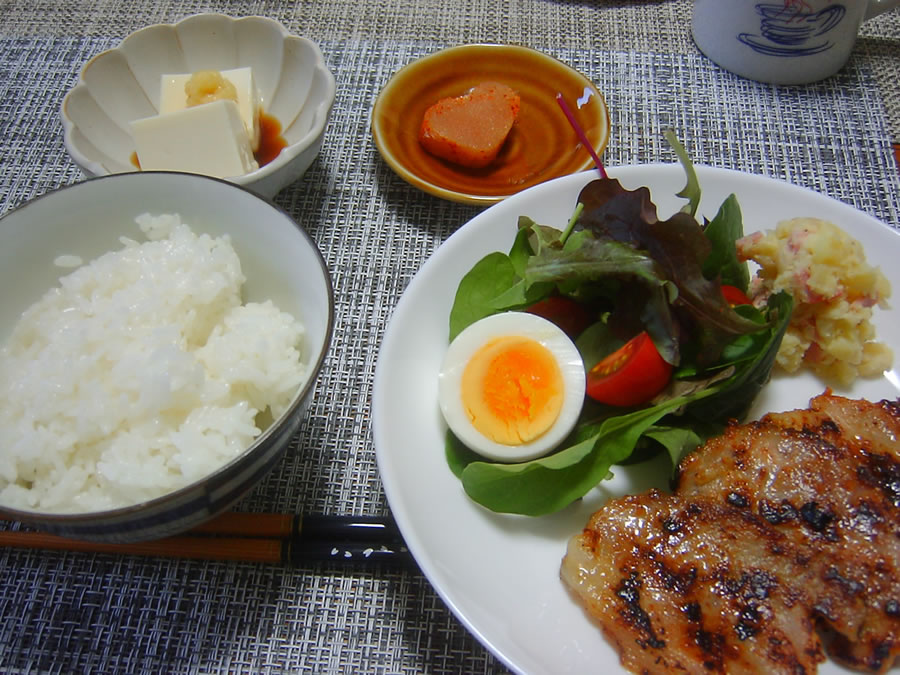 豚肉の味噌焼き