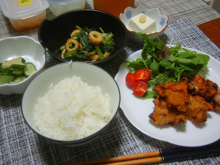 鶏肉の竜田揚げ