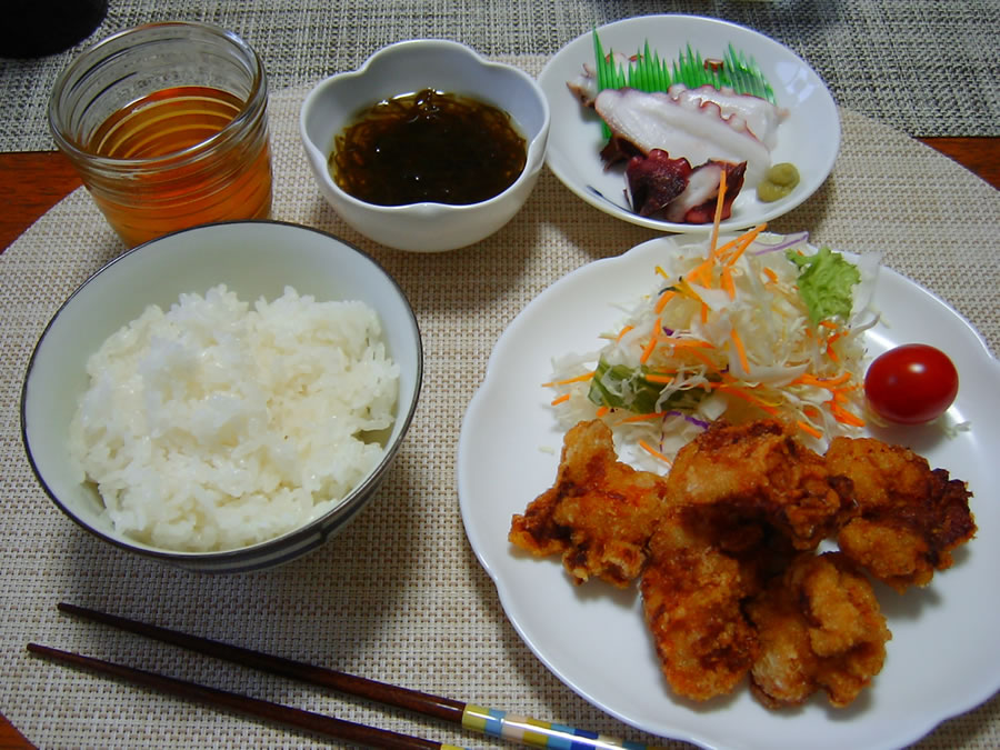 鶏肉の竜田揚げ