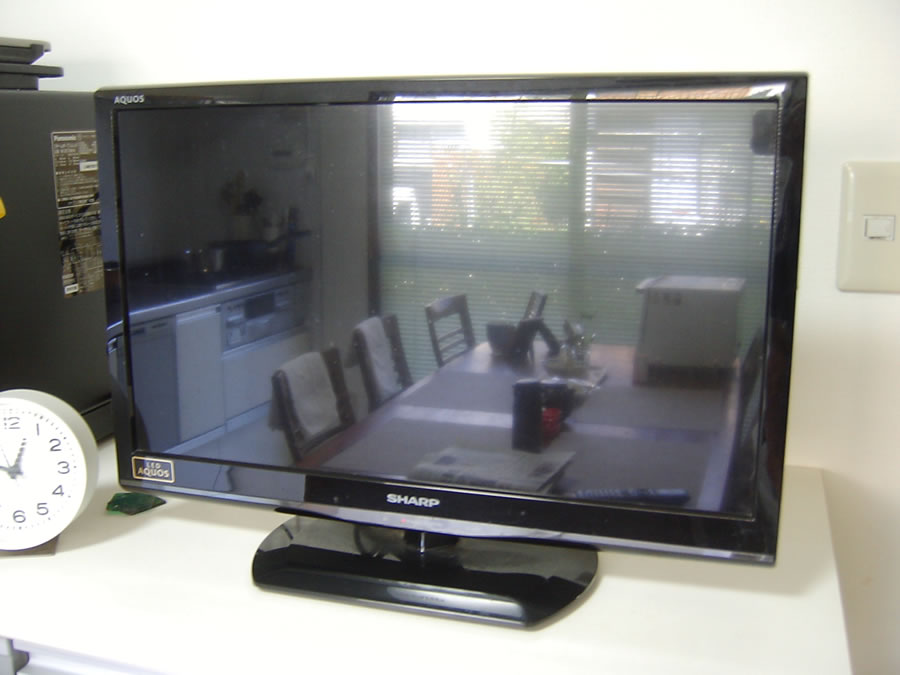 シャープの22インチ液晶テレビが故障