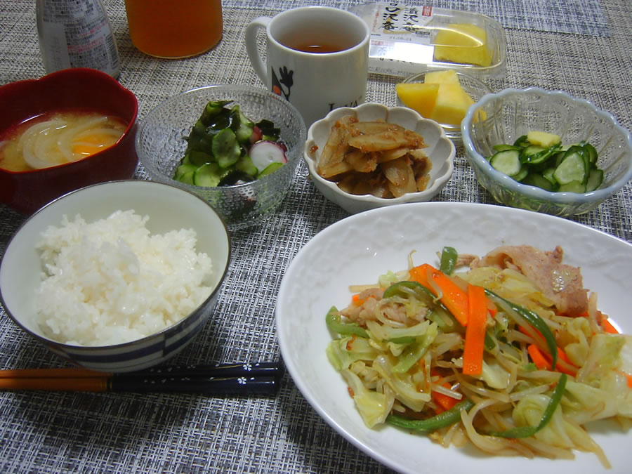 野菜炒め