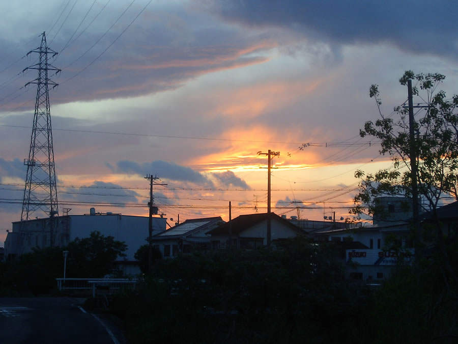 夕焼け