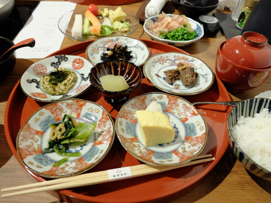 蓼科親湯温泉の朝食