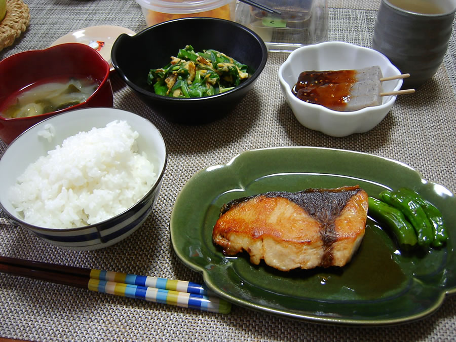 ブリの照り焼き