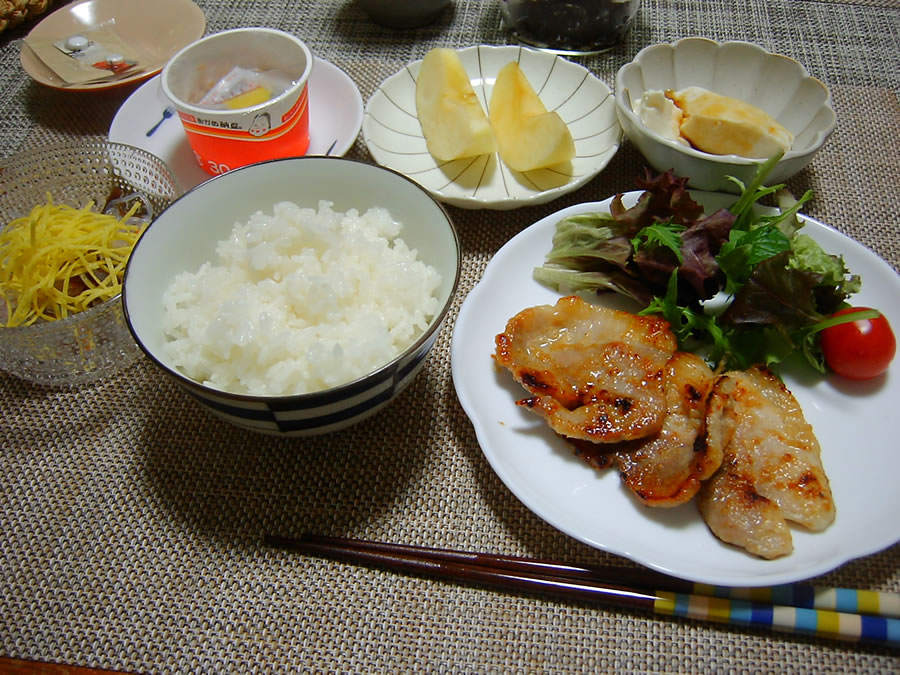 豚肉の味噌ステーキ