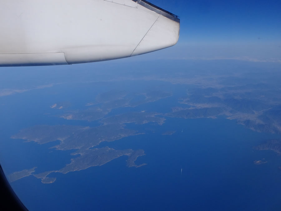 熊本空港に到着