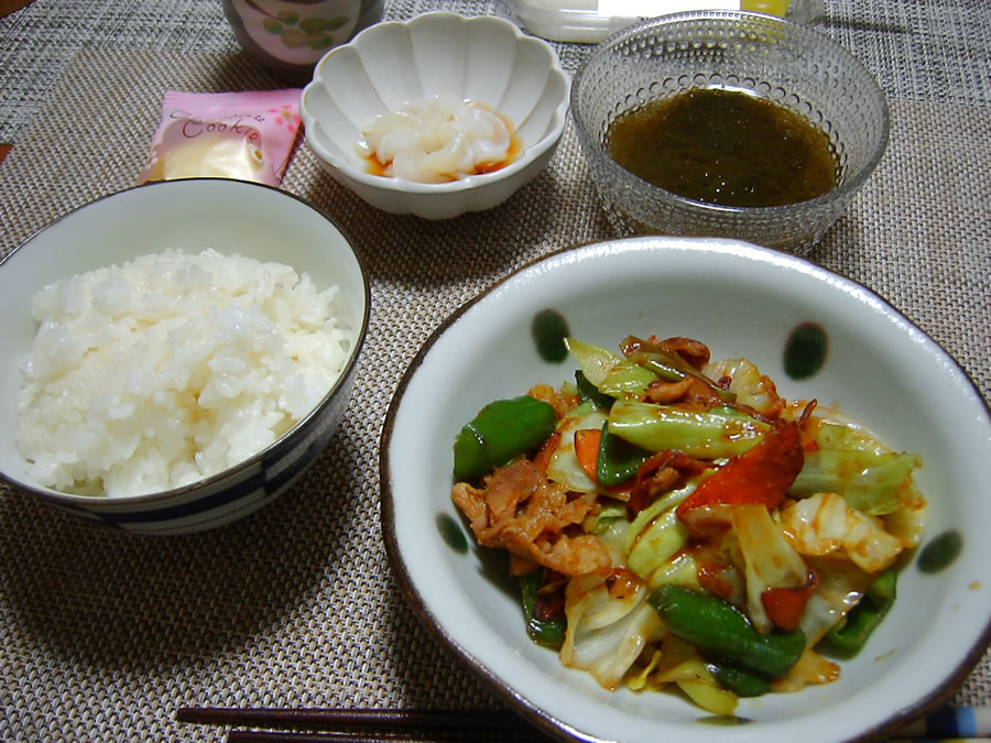 シャキシャキ！キャベツの回鍋肉