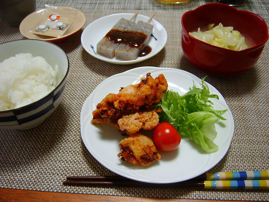 鶏肉の唐揚げ