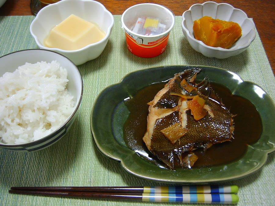 カレイの煮物