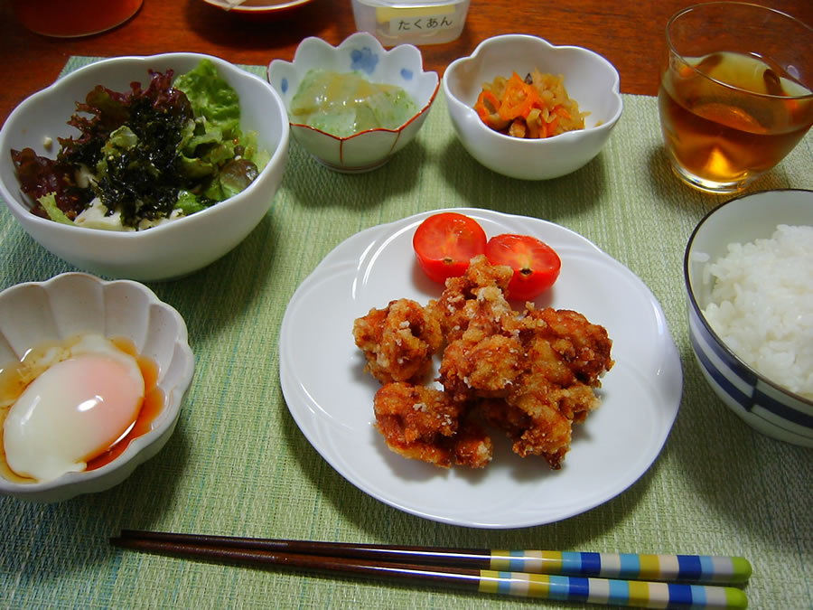 鶏肉の唐揚げ