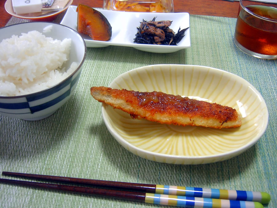 カレイのムニエル