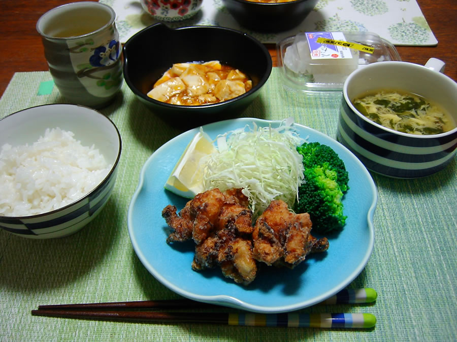 鶏肉の唐揚げ