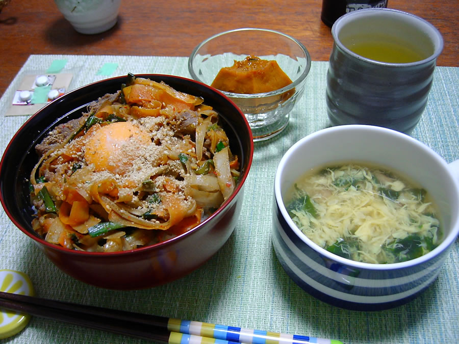 キンピーラー丼