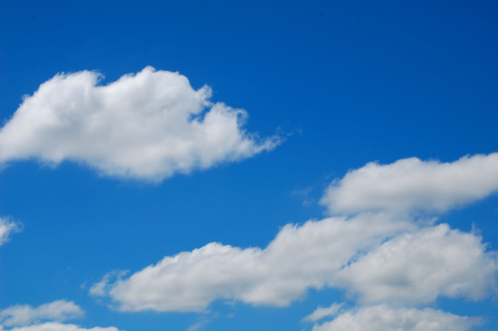 青空の雲