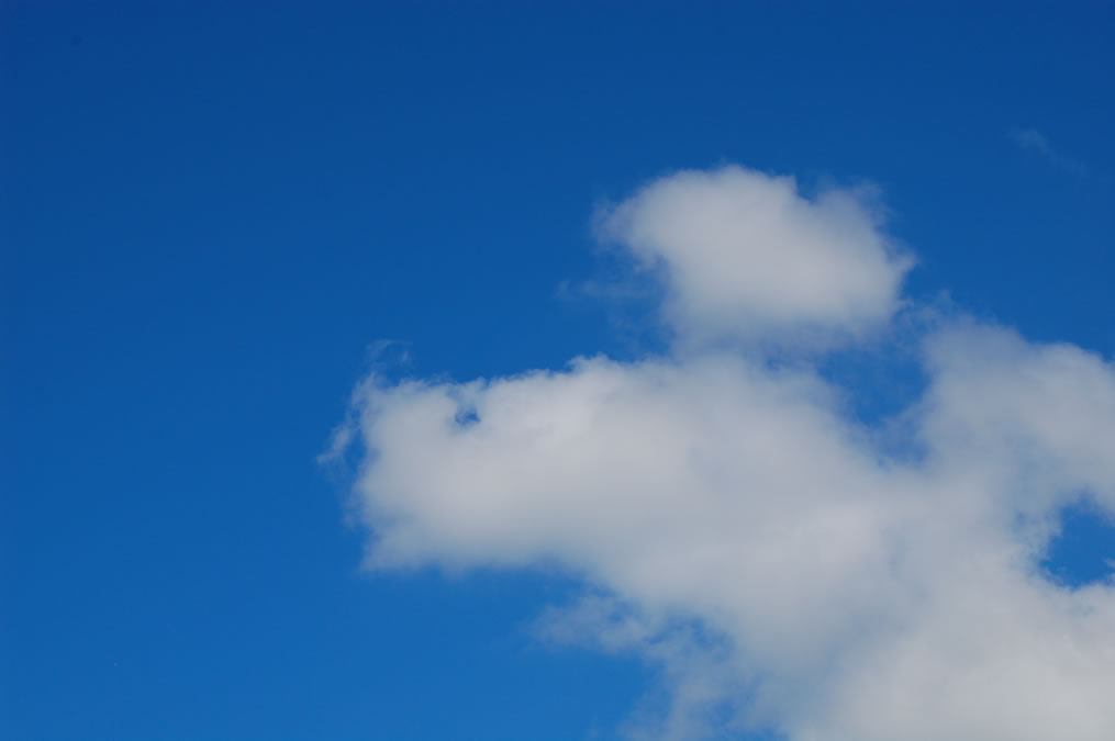 青空の雲