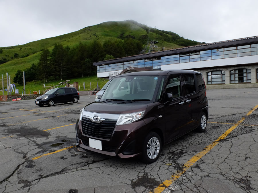 車山山頂へリフトで