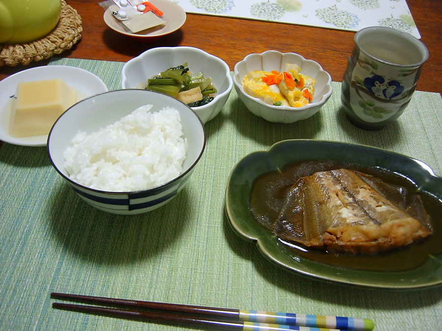 カレイの煮付け