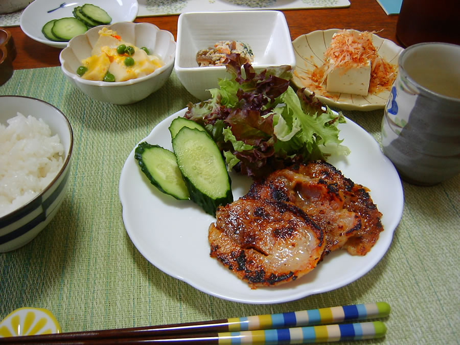 豚肉の味噌ステーキ