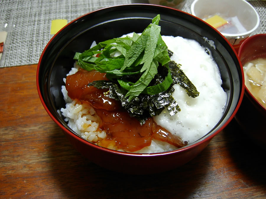 とろろマグロ丼