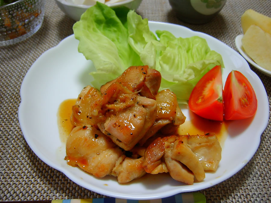 鶏肉の照り焼き