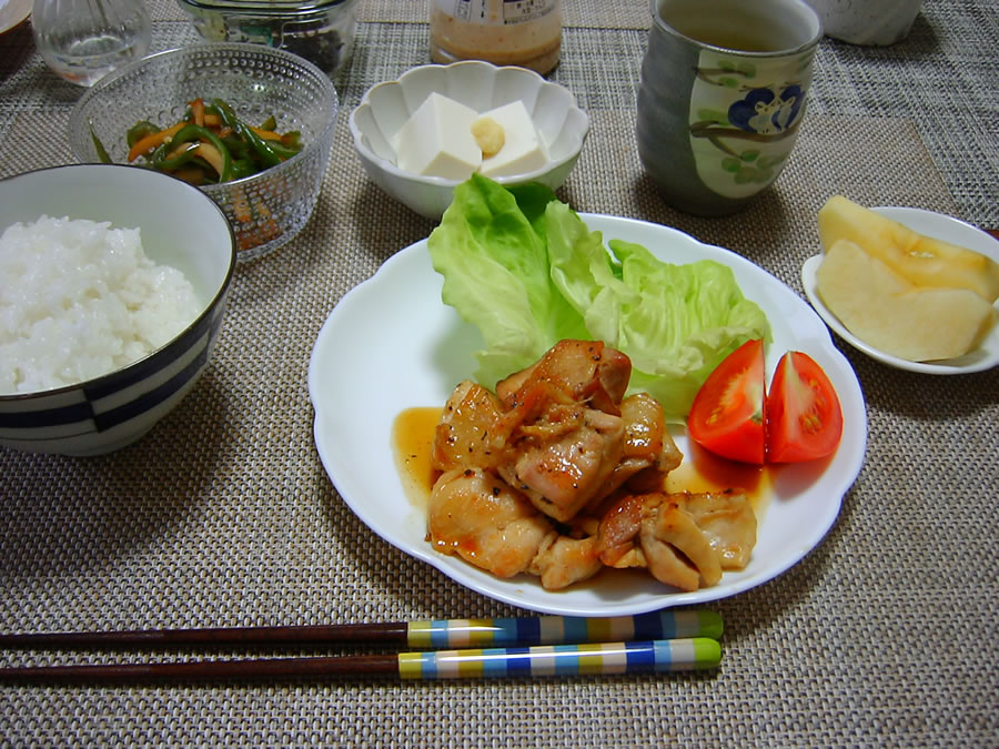 鶏肉の照り焼き