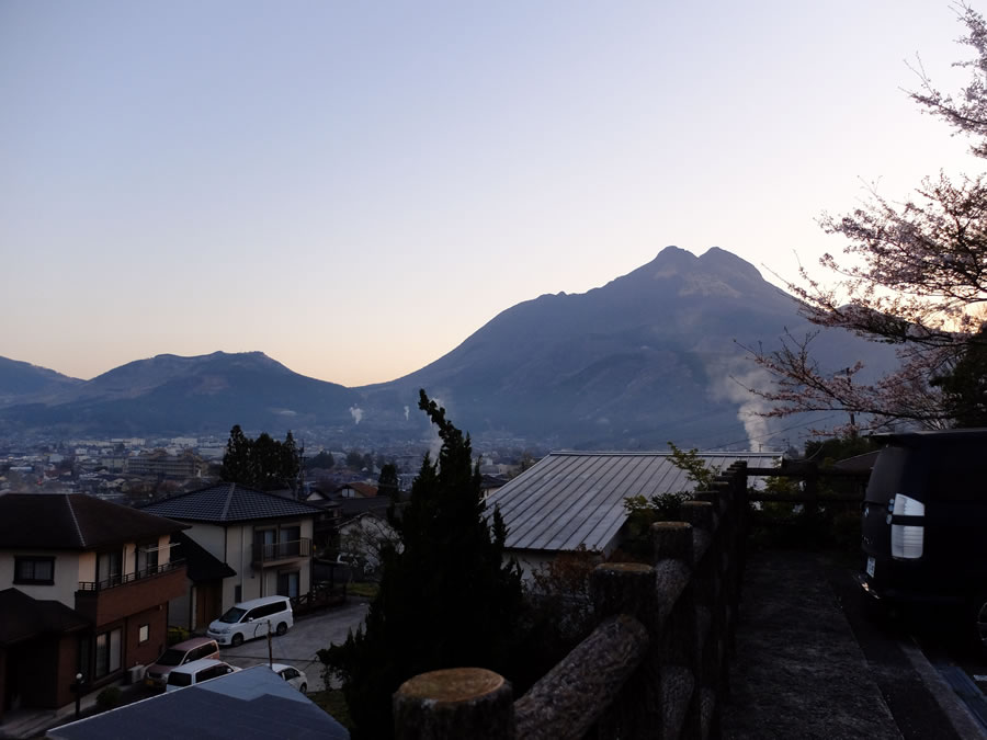 湯布院の朝