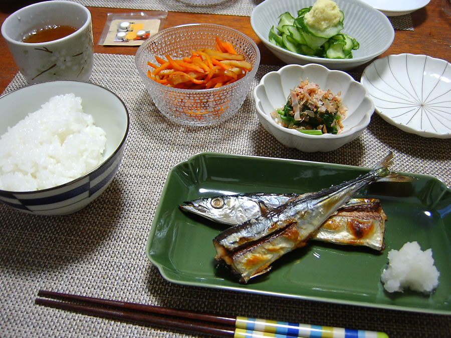 焼き秋刀魚