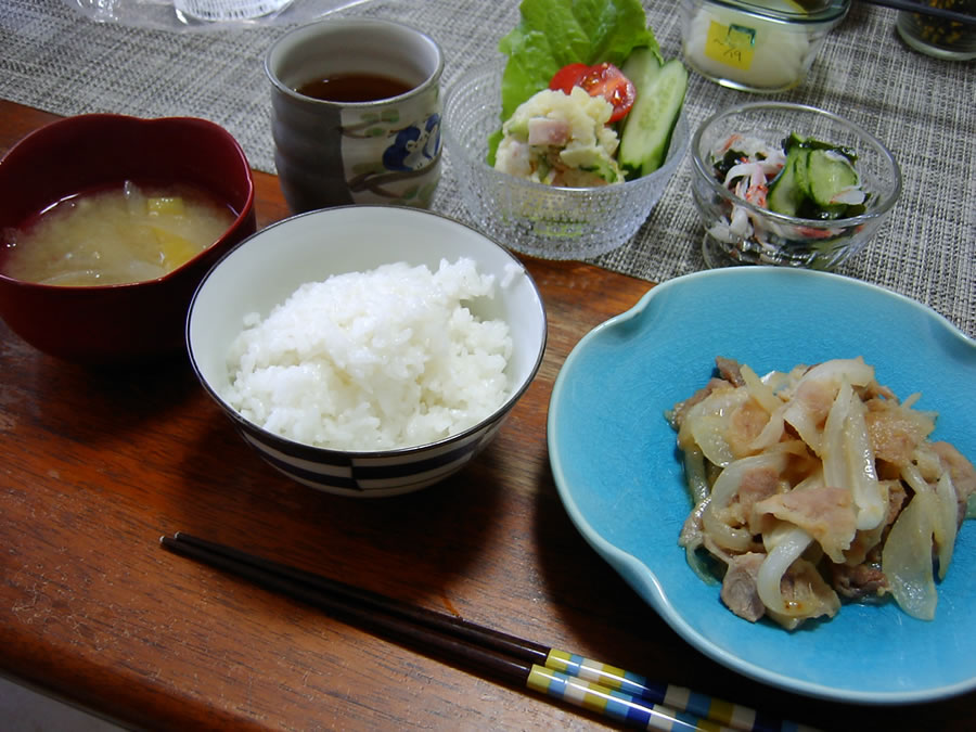 豚味噌焼き