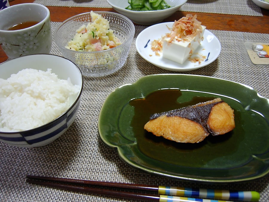 ブリの照り焼き