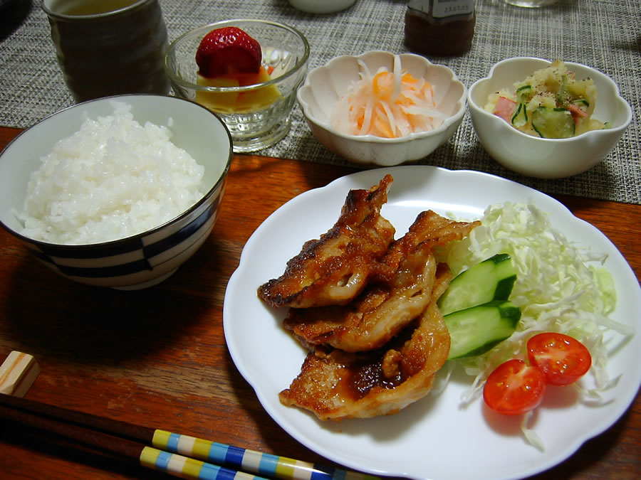 豚肉の生姜焼き