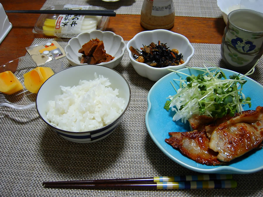 豚肉の生姜焼き