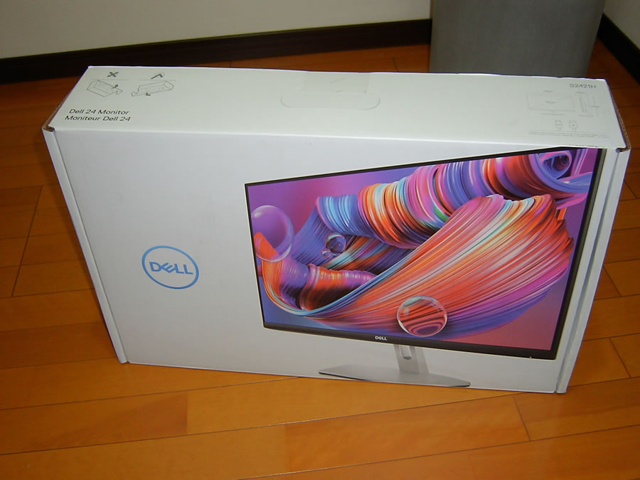 Dell 24モニターS2421Hが届いた