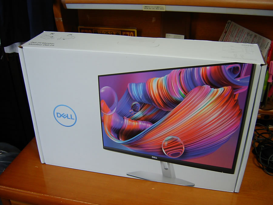 Dell 24モニターS2421H開封