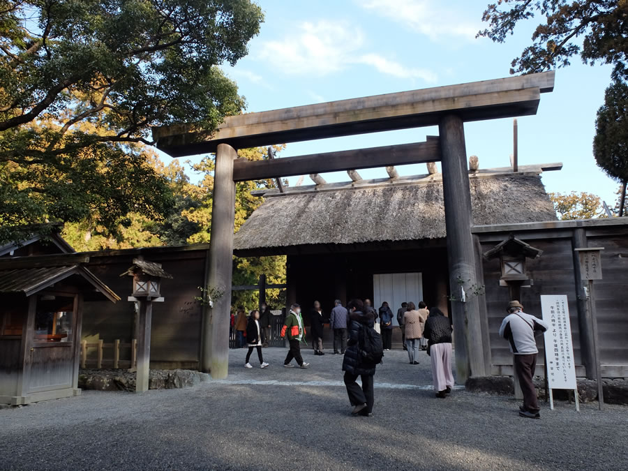 伊勢神宮外宮参拝