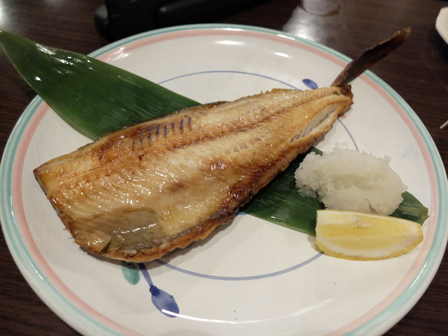 開陽亭で夕食