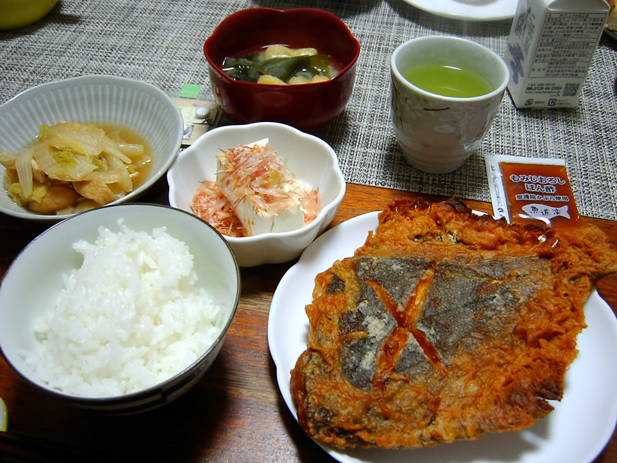 カレイの唐揚げ