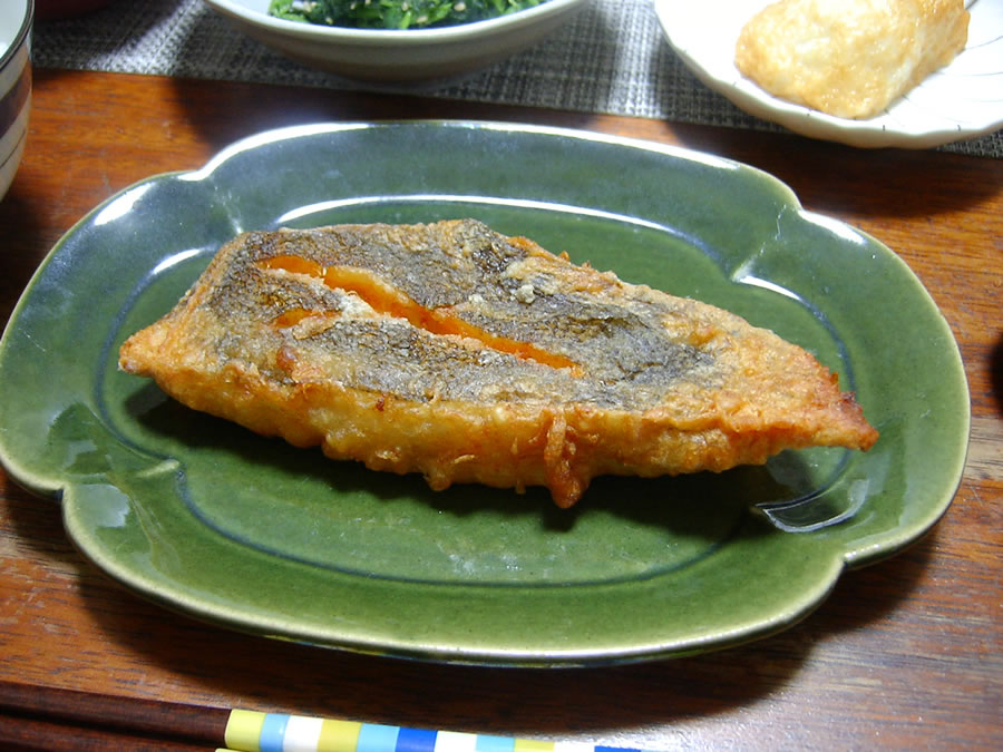 カレイの唐揚げ