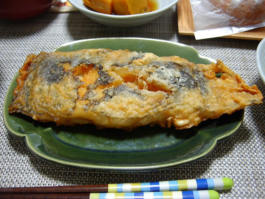 カレイの唐揚げ