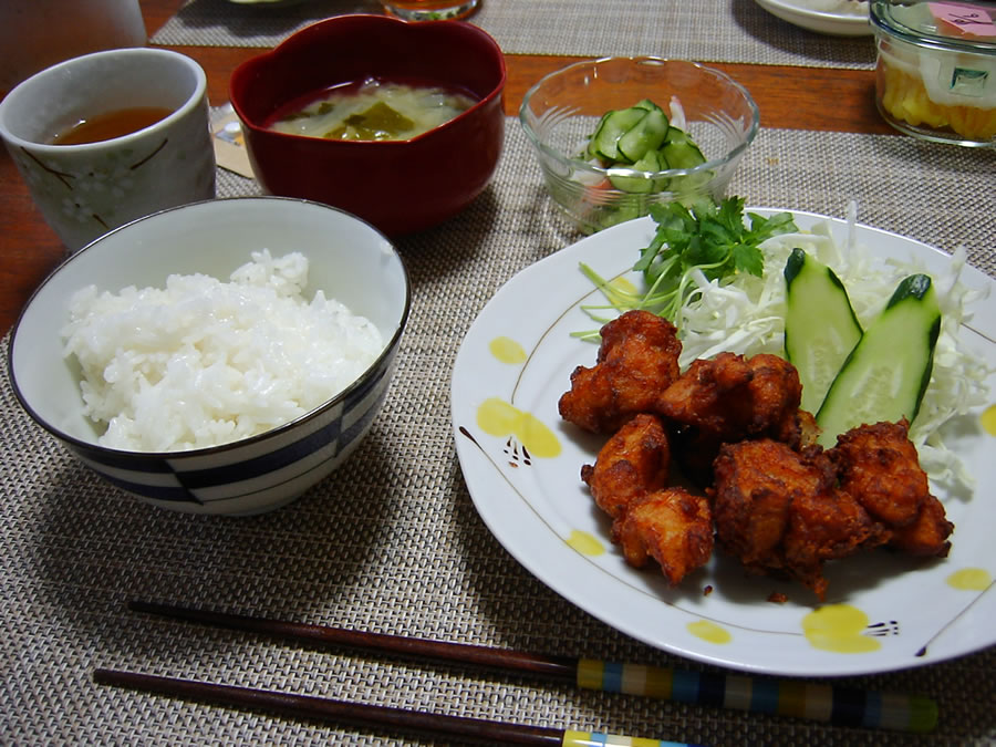 鶏肉の唐揚げ