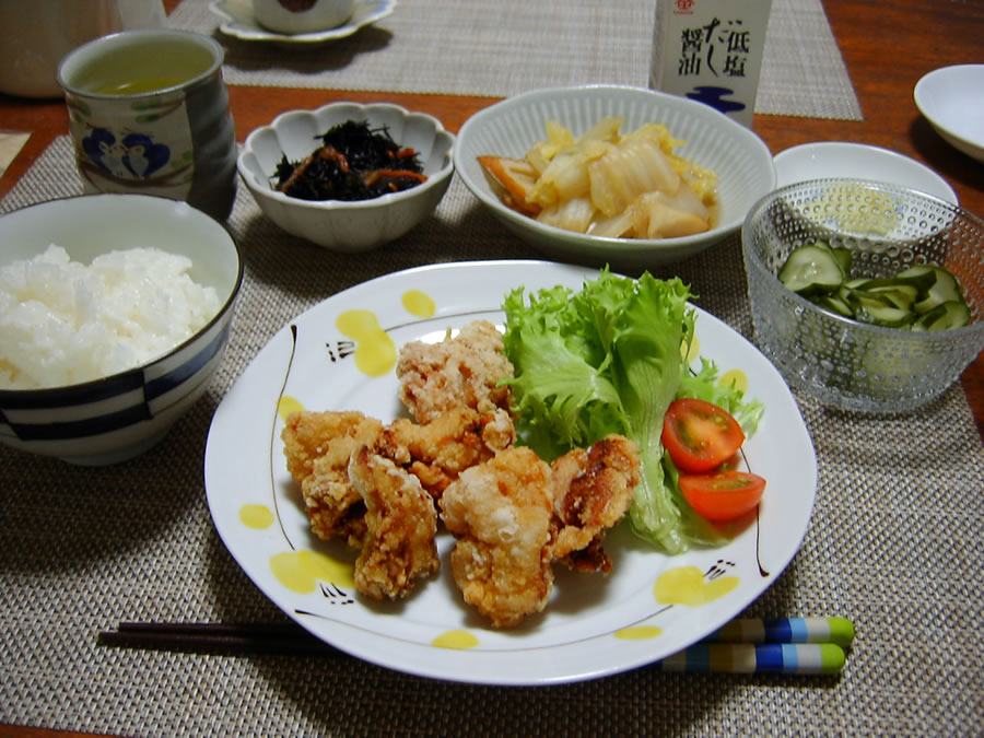 鶏肉の唐揚げ