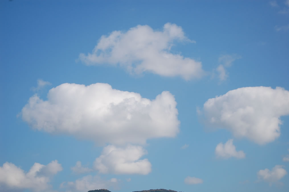 青空の雲