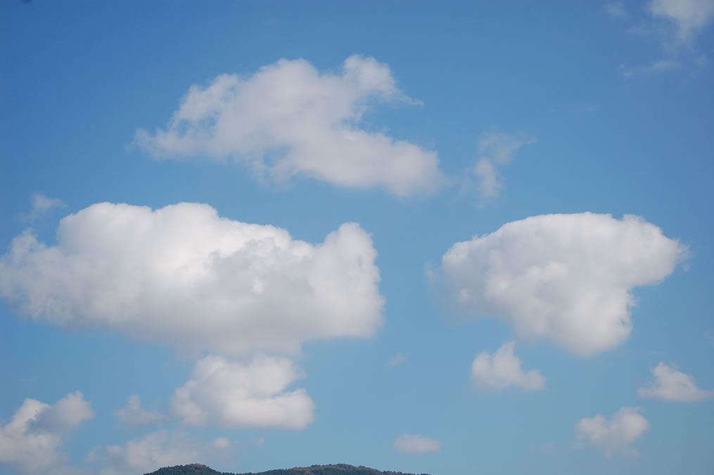 青空の雲