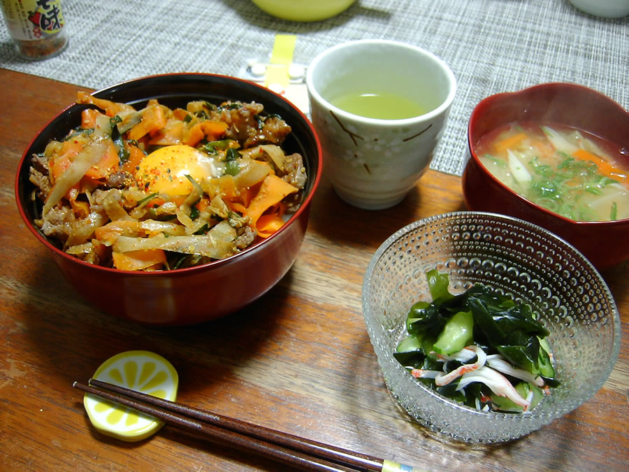 キンピーラー丼