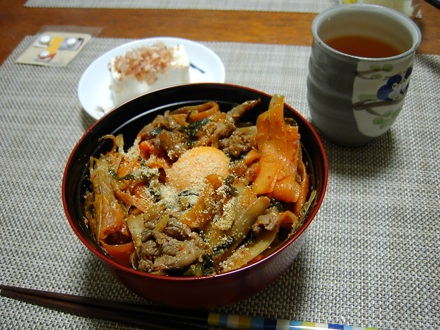 キンピーラー丼