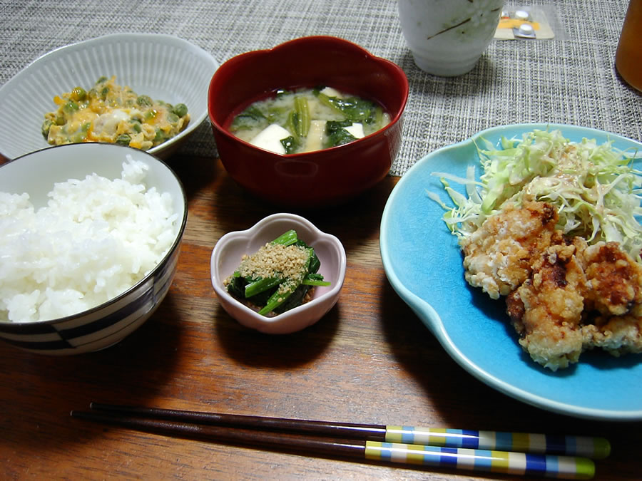 鶏肉の唐揚げ