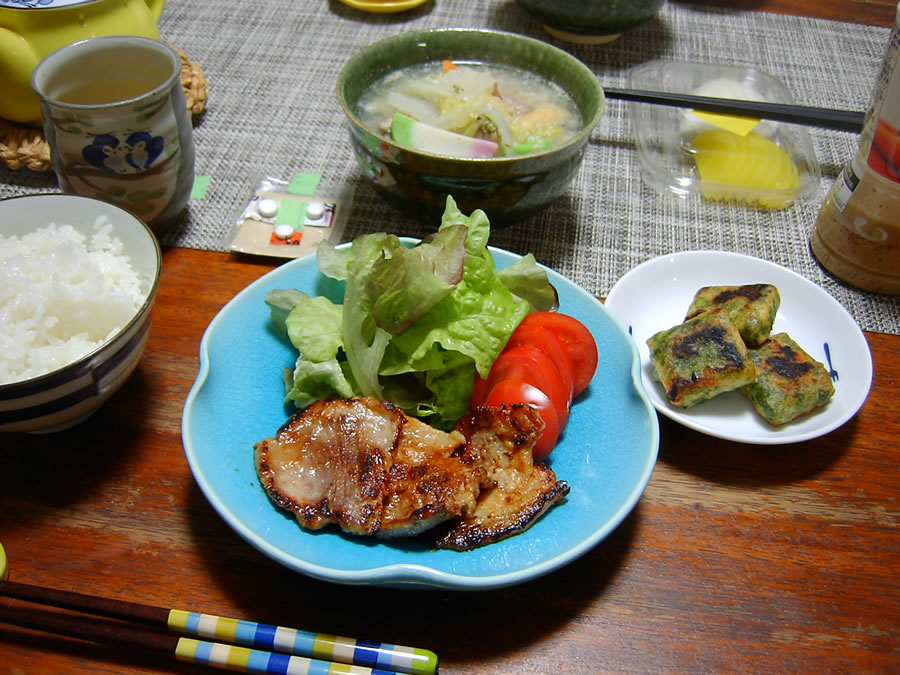 豚肉の味噌ステーキ