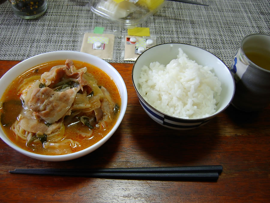 みそ鍋ラーメン入り